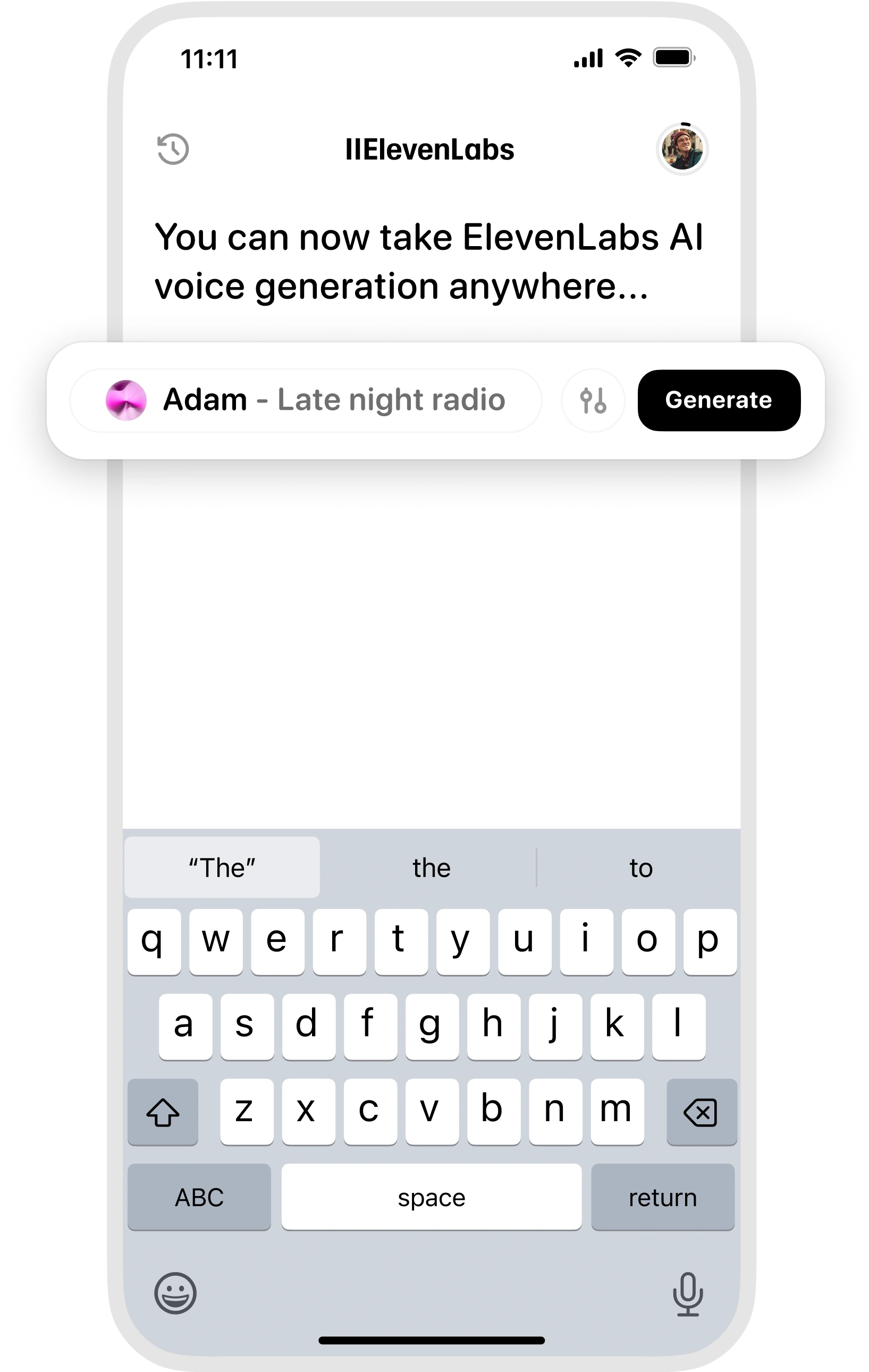 ElevenLabs Mobile App