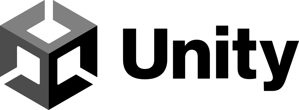 A black and gray geometric cube with the text "3D" next to it.
