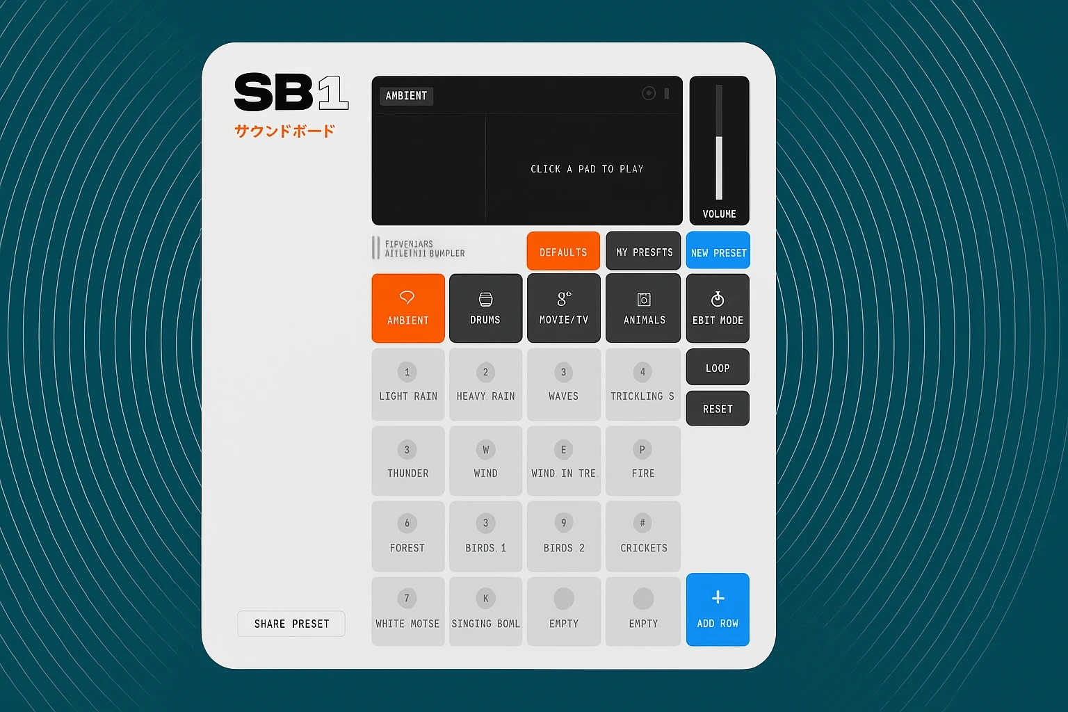 Soundboard