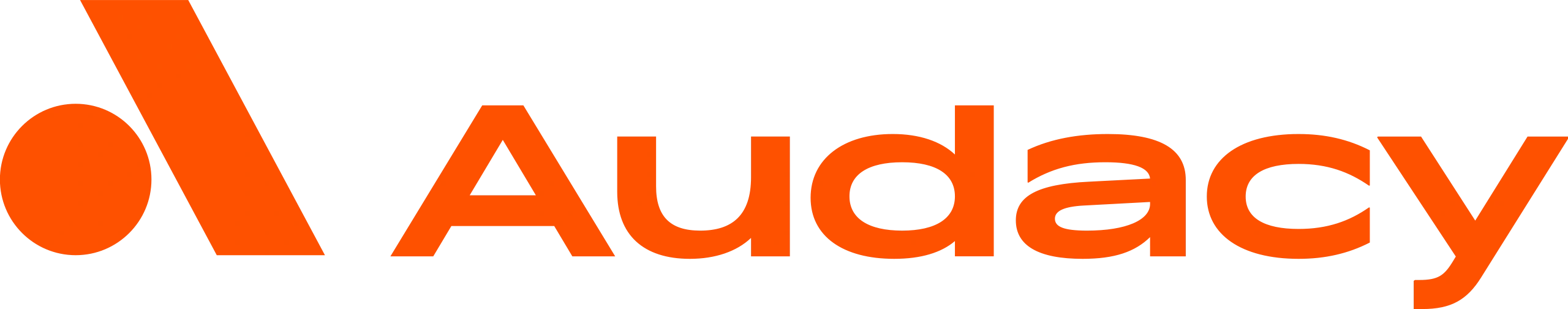 Audiology logo in orange text with a stylized "a" icon.