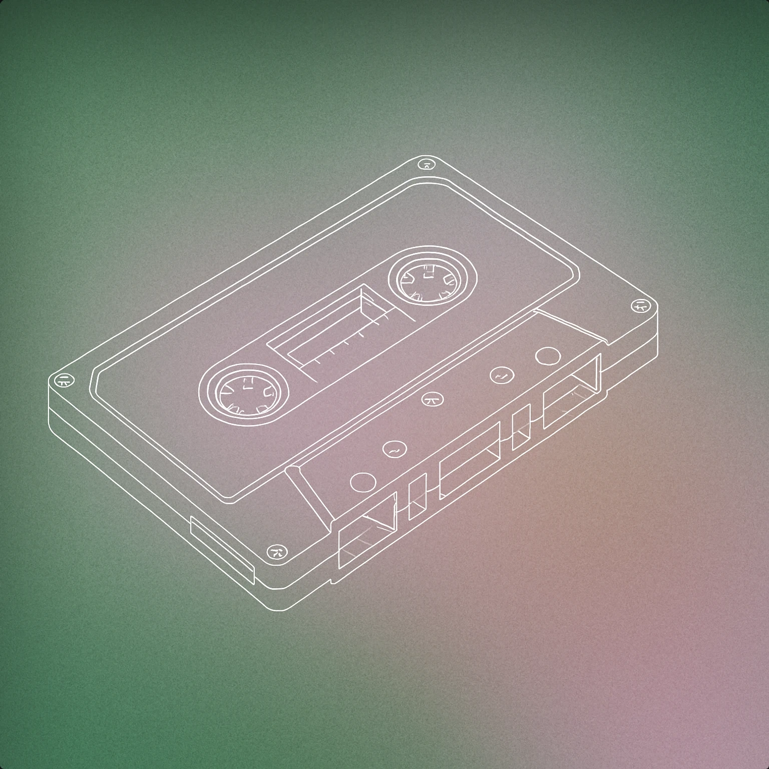 Cover of cassette tape for Retro sound effects