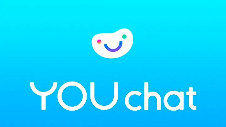 Logo with a smiling face above the text "YOU chat" on a blue gradient background.
