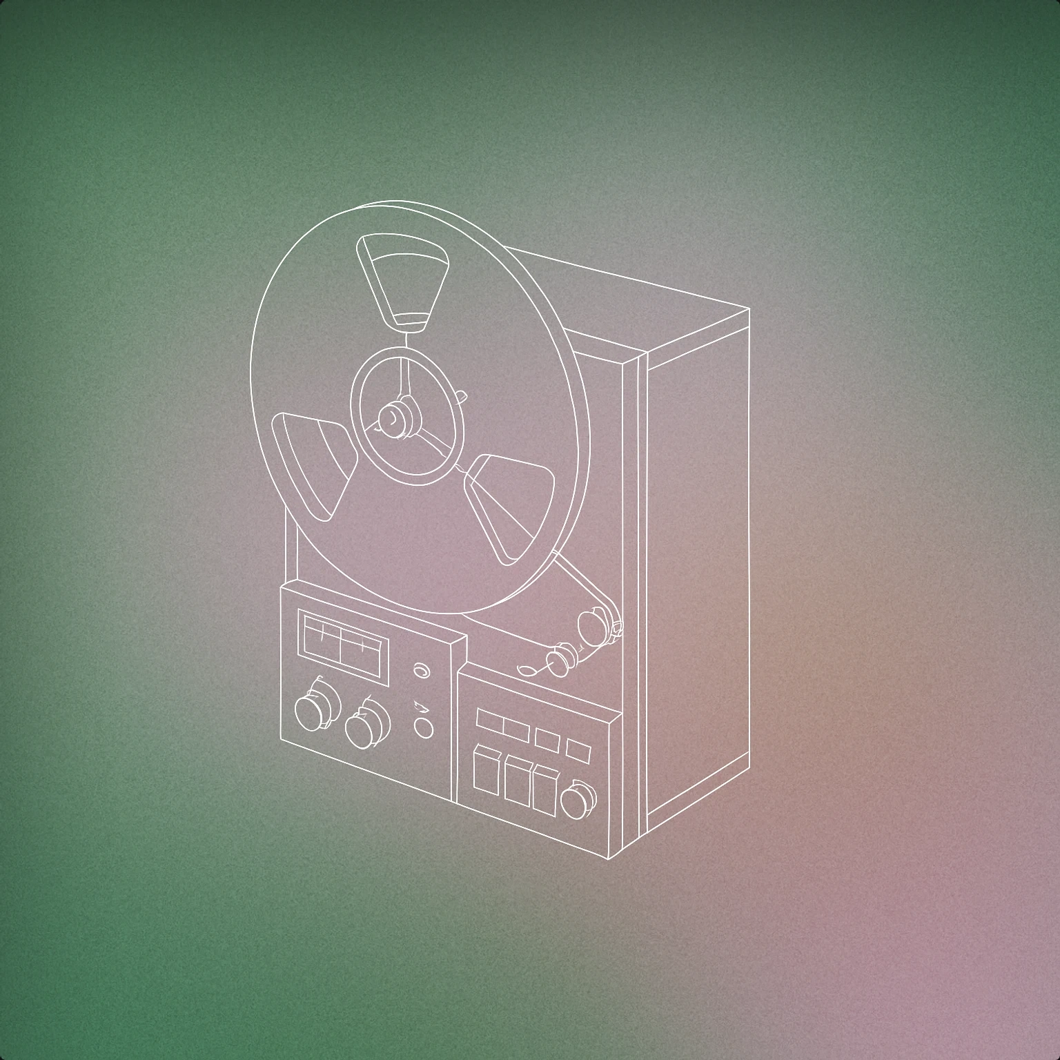 Cover of A stylized reel-to-reel tape recorder with a single large tape reel and a visible tape path for Roller sound effects