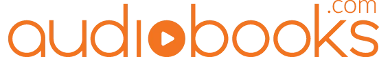 Alt text: "Audible.com logo in orange and gray"