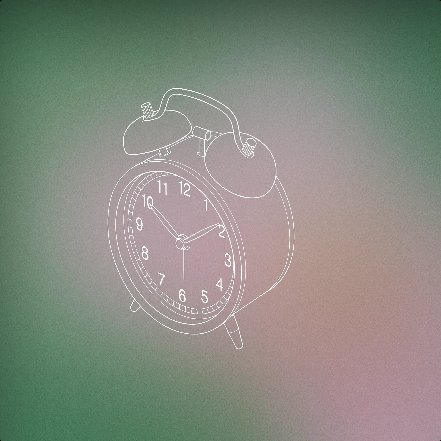Cover of classic twin-bell alarm clock with a single button on top for Alarm Clock sound effects