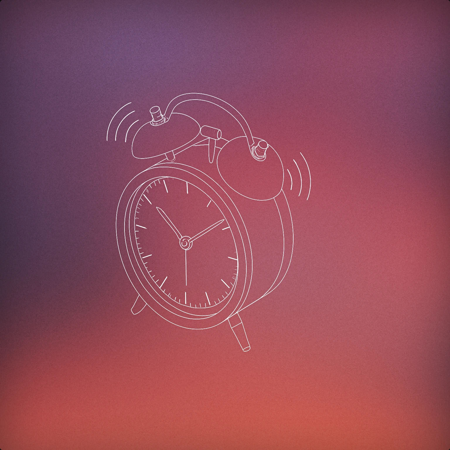 Cover of alarm clock with ringing bells for Annoying sound effects