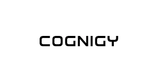 Cognigy logo in black text on a white background