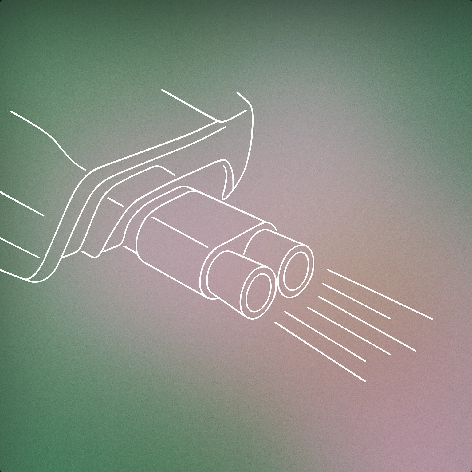 Cover of sports car exhaust pipe with stylized motion lines for Car Revving sound effects