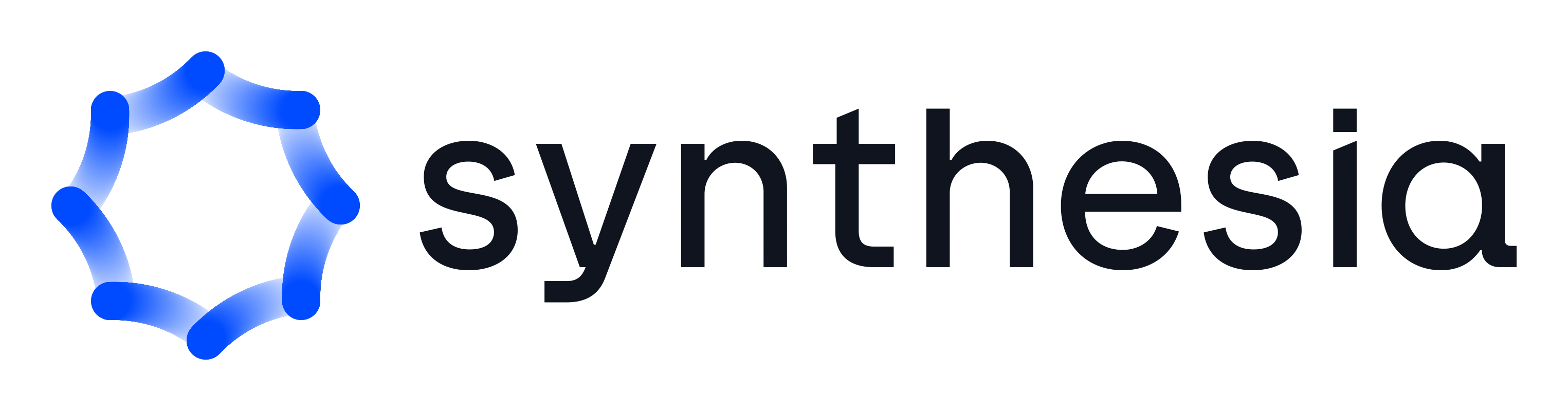 Synthesis logo with a blue geometric shape and the word "synthesis" in black text.