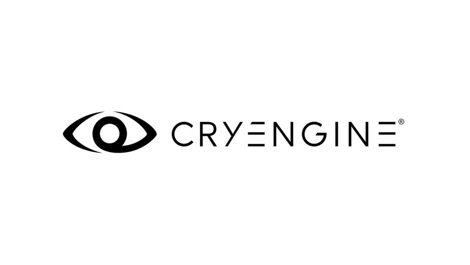 CryEngine logo with an eye symbol and the text "CRYENGINE"